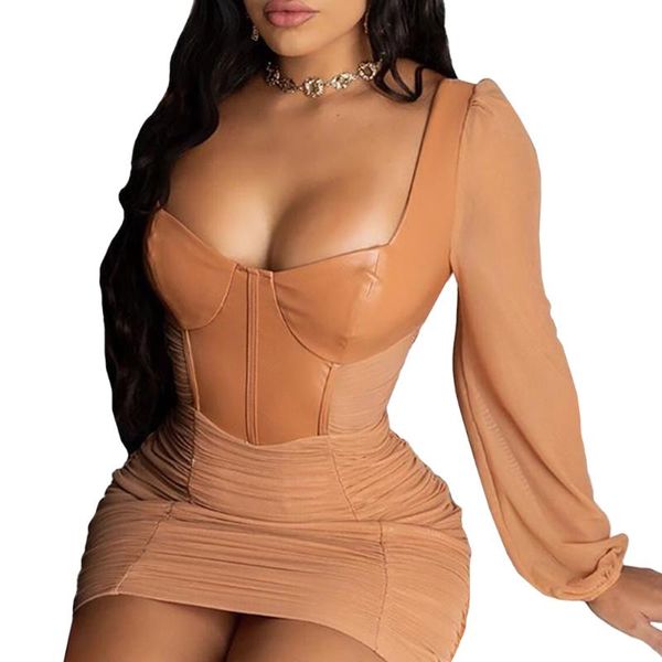 casual dresses deep v-neck gothic mini dress outdoor wear xl women's pu leather long sleeve elegant high elastic clothing, Black;gray
casual dresses deep v-neck gothic mini dress outdoor wear xl women's pu leather long sleeve elegant high elastic clothing, Black;gray