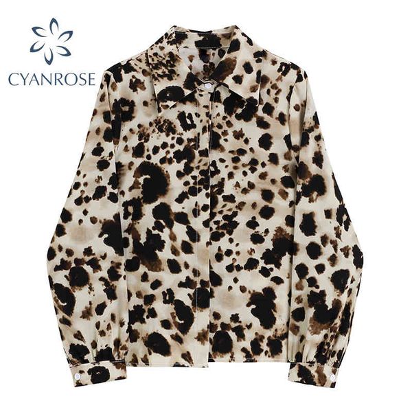 leopard print streetwear elegant blouses women cardigan stylish harajuku ol long sleeve shirts for work loose relax wild ins 210417, White
leopard print streetwear elegant blouses women cardigan stylish harajuku ol long sleeve shirts for work loose relax wild ins 210417, White