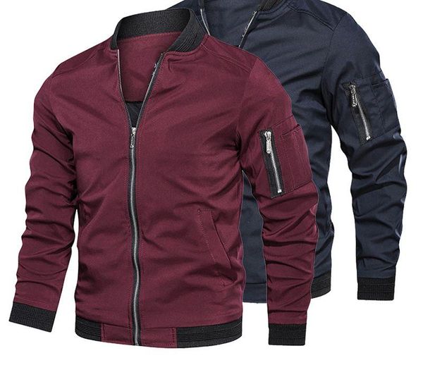 men's jackets autumn bomber zipper jacket male casual spring streetwear hip hop slim fit pilot coat men clothing plus size 5xl 6xl, Black;brown
men's jackets autumn bomber zipper jacket male casual spring streetwear hip hop slim fit pilot coat men clothing plus size 5xl 6xl, Black;brown