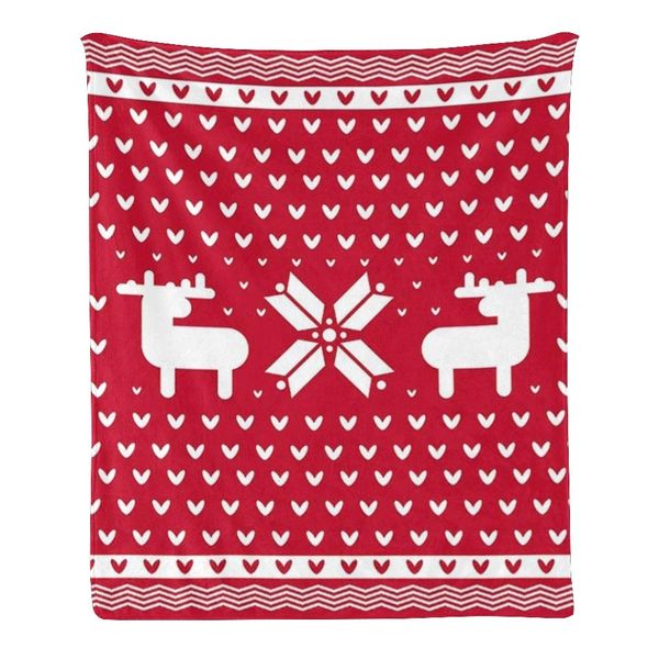 Custom Super Soft Throw Blanket Fleece Blanket for Couch Sofa Bed Gift Christmas Snowflake Reindeer (50inchX60inch)
Custom Super Soft Throw Blanket Fleece Blanket for Couch Sofa Bed Gift Christmas Snowflake Reindeer (50inchX60inch)