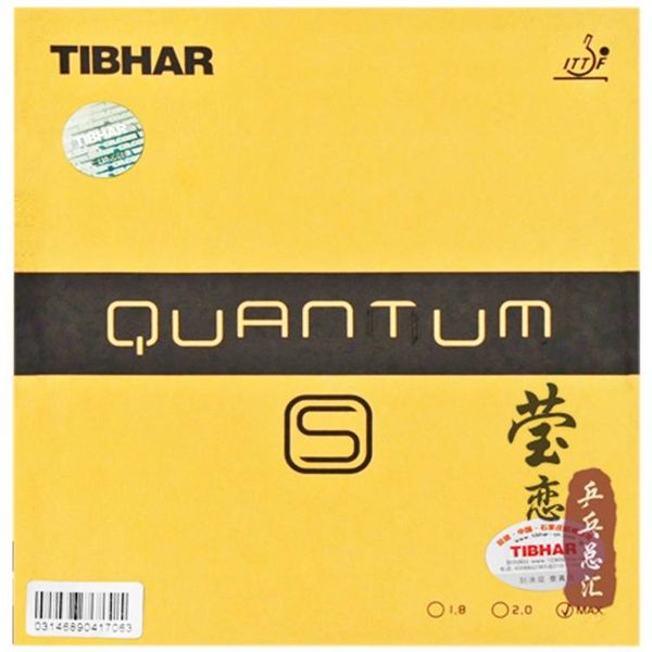 original tibhar quantum-s table tennis rubber with high elastic internal energy sponge for fast attack loop rackets raquets
original tibhar quantum-s table tennis rubber with high elastic internal energy sponge for fast attack loop rackets raquets