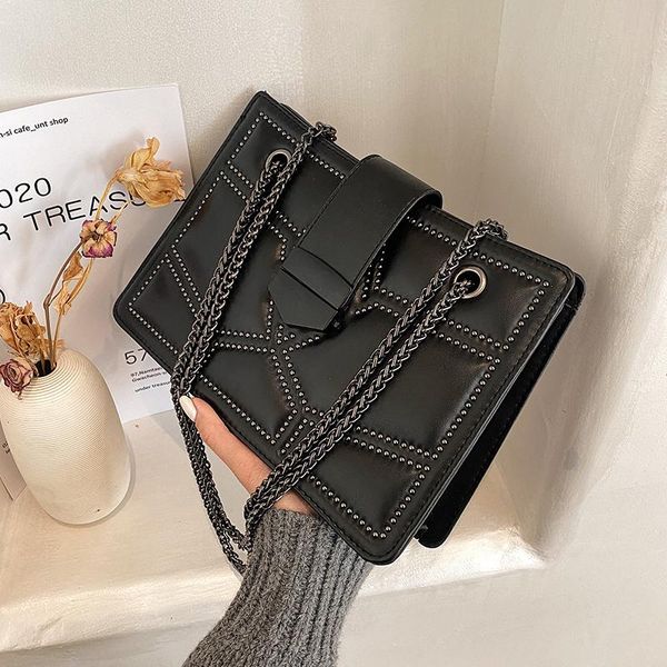 evening bags crossbody black pu leather for women 2021 rivets shoulder messenger bag female travel handbags chain cross body
evening bags crossbody black pu leather for women 2021 rivets shoulder messenger bag female travel handbags chain cross body