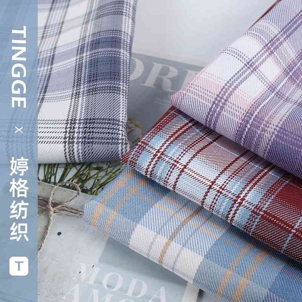 tr jk uniform plaid 40s small fresh plaid shirt pleated skirt women's polyester fabric, Black;white
tr jk uniform plaid 40s small fresh plaid shirt pleated skirt women's polyester fabric, Black;white