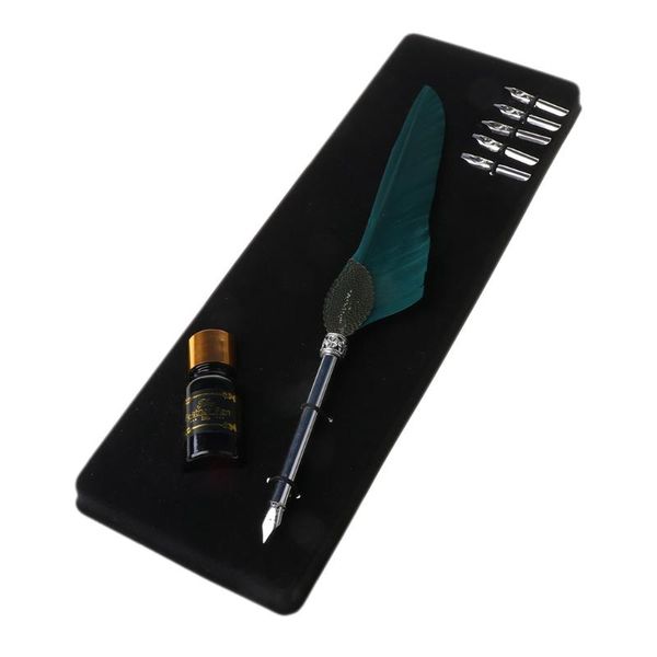 fountain pens y8ac english calligraphy feather dip pen writing ink set stationery gift box with 5 nib wedding
fountain pens y8ac english calligraphy feather dip pen writing ink set stationery gift box with 5 nib wedding