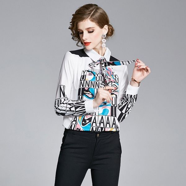 womens and blouses streetwear women long sleeve letter print vintage elegant blouse shirt ladies office shirts 210514, White
womens and blouses streetwear women long sleeve letter print vintage elegant blouse shirt ladies office shirts 210514, White
