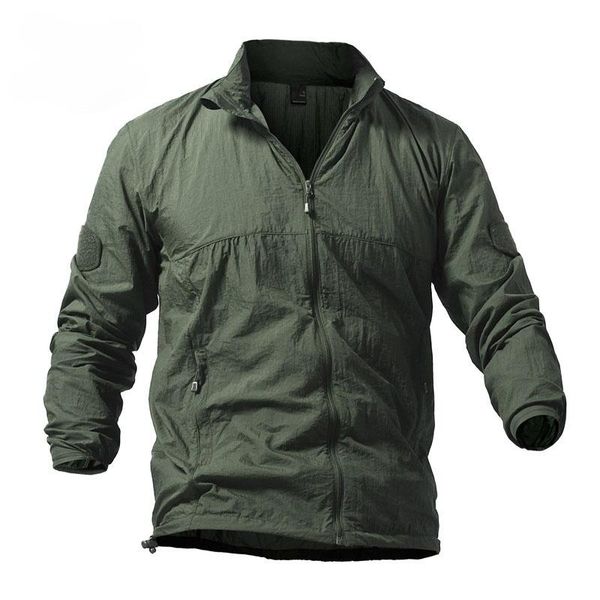 men's jackets tactical lightweight waterproof jacket men breathable thin hoody raincoat military portable windbreaker army summer skin, Black;brown
men's jackets tactical lightweight waterproof jacket men breathable thin hoody raincoat military portable windbreaker army summer skin, Black;brown