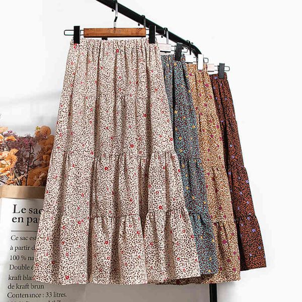 skirts autumn floral long boho skirt women's retro a- line korean-style patchwork flowers cakee r2ju, Black
skirts autumn floral long boho skirt women's retro a- line korean-style patchwork flowers cakee r2ju, Black