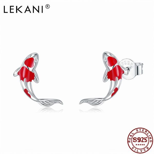 stud lekani cute fish red enamel earrings for women 925 sterling silver lucky koi ear studs genuine cubic zirconia fine jewelry, Golden;silver
stud lekani cute fish red enamel earrings for women 925 sterling silver lucky koi ear studs genuine cubic zirconia fine jewelry, Golden;silver