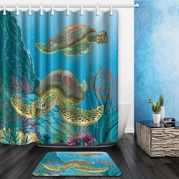 ocean tortoise deep sea shower curtain polyester waterproof curtains for bathroom + pedestal rug lid toilet cover bath mat set
ocean tortoise deep sea shower curtain polyester waterproof curtains for bathroom + pedestal rug lid toilet cover bath mat set