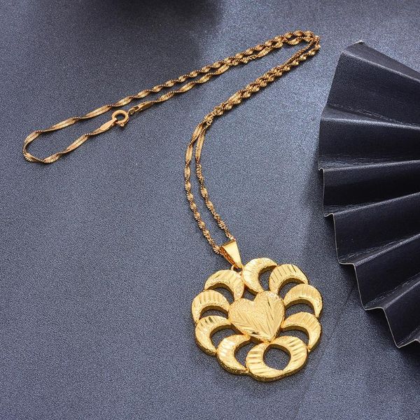 chains gold color africa birthday party dubai pendant heart chain necklaces wife jewelry for women men, Silver
chains gold color africa birthday party dubai pendant heart chain necklaces wife jewelry for women men, Silver