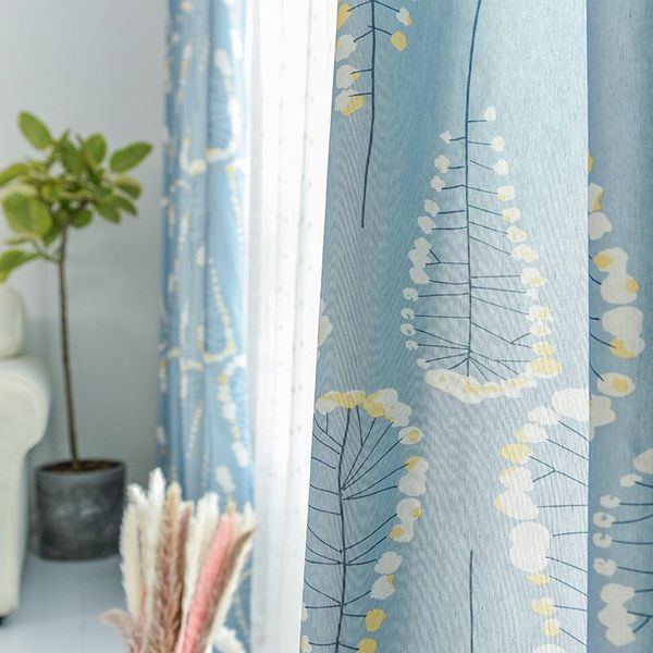 curtain & drapes nordic style modern minimalist fresh garden polyester cotton printed curtains for living room bedroom home decoration
curtain & drapes nordic style modern minimalist fresh garden polyester cotton printed curtains for living room bedroom home decoration