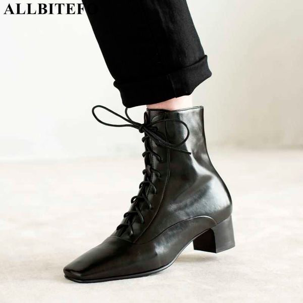 allbitefo arrive natural genuine leather ankle boots for women thick heels women boots autumn women's high heel shoes 210611, Black
allbitefo arrive natural genuine leather ankle boots for women thick heels women boots autumn women's high heel shoes 210611, Black