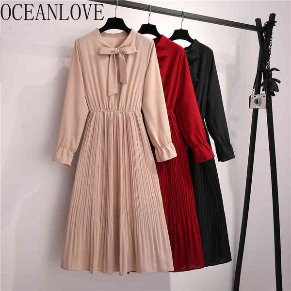 autumn vestidos solid bow lace up a-line dresses long sleeve korean high waist dress women fashion 18326 210415, Black;gray
autumn vestidos solid bow lace up a-line dresses long sleeve korean high waist dress women fashion 18326 210415, Black;gray