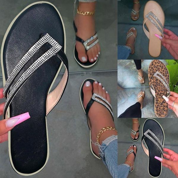 slippers summer fashion flat retro bohemia open toe rhinestone flip flops sandals women non-slip soft bottom beach slippers#fs, Black
slippers summer fashion flat retro bohemia open toe rhinestone flip flops sandals women non-slip soft bottom beach slippers#fs, Black