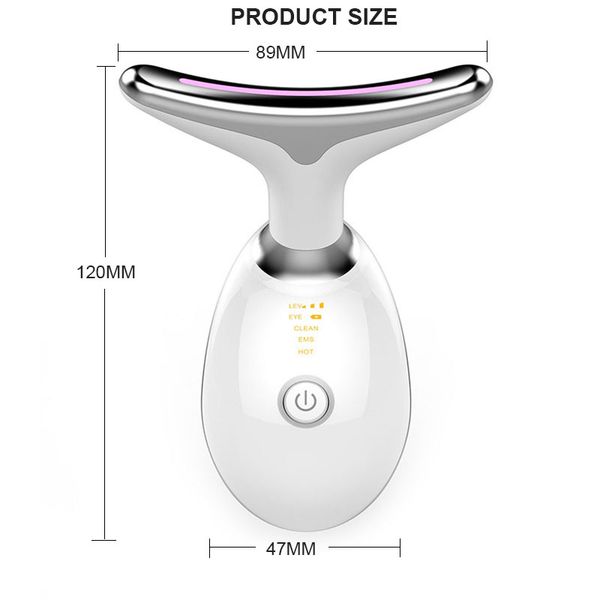 led pn therapy neck facial lifting massager ems skin tighten reduce double chin heating anti-wrinkle remove neck eye device
led pn therapy neck facial lifting massager ems skin tighten reduce double chin heating anti-wrinkle remove neck eye device