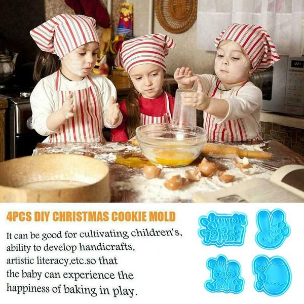 baking moulds 4pcs easter pattern plastic animal mold kitchen biscuit cookie cutter pastry plunger fondant cake decorating tools
baking moulds 4pcs easter pattern plastic animal mold kitchen biscuit cookie cutter pastry plunger fondant cake decorating tools