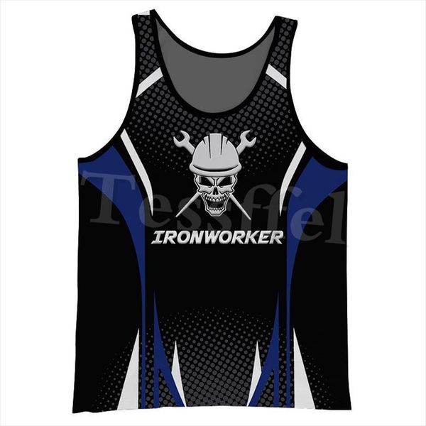 tessffel ironworker welder 3d printed men fashion summer skull worker mens vest harajuku casual tank streetwear style 2, White;black
tessffel ironworker welder 3d printed men fashion summer skull worker mens vest harajuku casual tank streetwear style 2, White;black