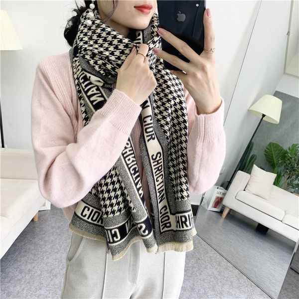 scarves warm cashmere scarf women blanket foulard brand winter scarfs plaid houndstooth pashmina shawls wraps bufanda, Blue;gray
scarves warm cashmere scarf women blanket foulard brand winter scarfs plaid houndstooth pashmina shawls wraps bufanda, Blue;gray