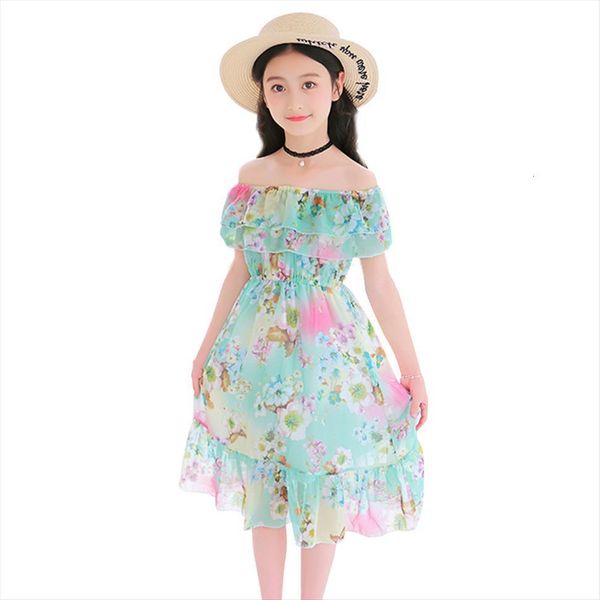 girl floral pattern beach dress for bohemia style children teenage costume girls 6 8 10 12 14, Red;yellow
girl floral pattern beach dress for bohemia style children teenage costume girls 6 8 10 12 14, Red;yellow