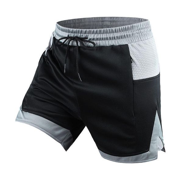 men's shorts summer thin sports breathable leisure loose fitness running speed dry elastic trousers aerobic, White;black
men's shorts summer thin sports breathable leisure loose fitness running speed dry elastic trousers aerobic, White;black