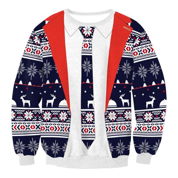 men's sweaters man's christmas elk funny novelty elegant jumper couples holiday family party casual loose pullovers women clothes, White;black
men's sweaters man's christmas elk funny novelty elegant jumper couples holiday family party casual loose pullovers women clothes, White;black