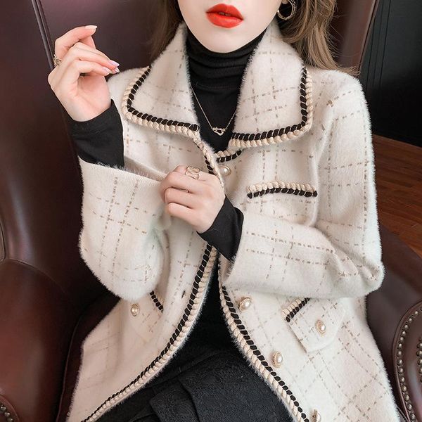 women's wool & blends 2021 fashion clothing full plaid coat dress woman jacket, Black
women's wool & blends 2021 fashion clothing full plaid coat dress woman jacket, Black