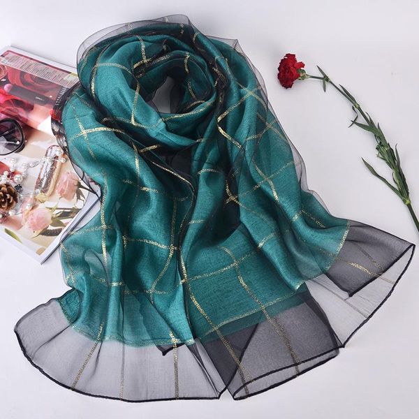 silk scarf for women, female double plaid mulberry warm shawl, fashionable high-end luxury foulard soie scarves, Blue;gray
silk scarf for women, female double plaid mulberry warm shawl, fashionable high-end luxury foulard soie scarves, Blue;gray