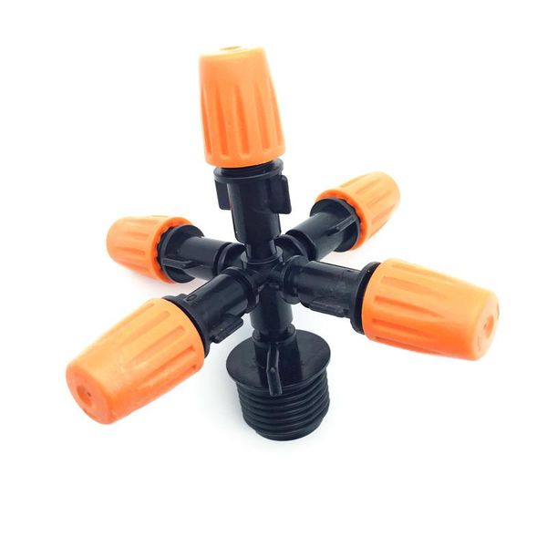 watering equipments 2 pcs 5-head micro irrigation system fog mist cooling nozzle garden greenhouse adjustable closable spray
watering equipments 2 pcs 5-head micro irrigation system fog mist cooling nozzle garden greenhouse adjustable closable spray