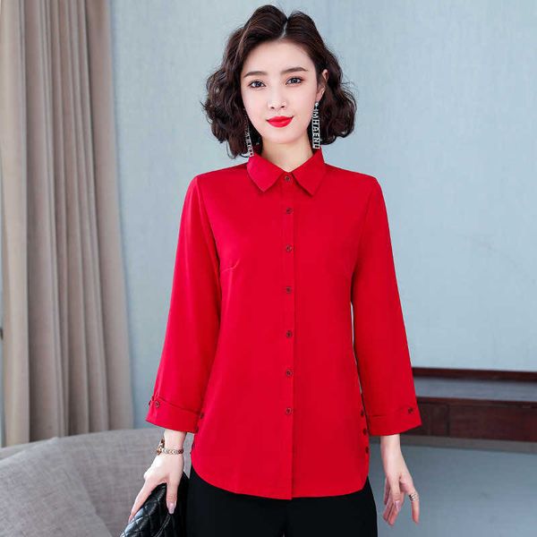 autumn solid women and blouse vintage long sleeve chiffon plus size xxxl/5xl blusas mujer de moda shirts 210531, White
autumn solid women and blouse vintage long sleeve chiffon plus size xxxl/5xl blusas mujer de moda shirts 210531, White