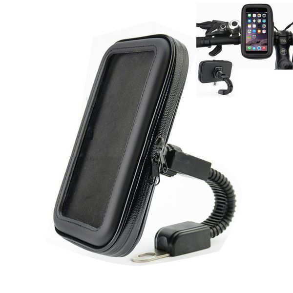 cell phone pouches universal bicycle motorcycle holder waterproof pu case bag handlebar mount 360 rotating for phones 4.7-6.3 inch cell phone pouches universal bicycle motorcycle holder waterproof pu case bag handlebar mount 360 rotating for phones 4.7-6.3 inch