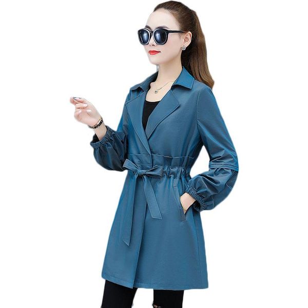 women's trench coats coat female 2021 autumn outfit long korea fashion leisure women outwear casual lady overcoat good quality, Tan;black
women's trench coats coat female 2021 autumn outfit long korea fashion leisure women outwear casual lady overcoat good quality, Tan;black