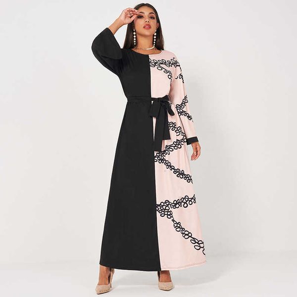 casual dresses mai&fun summer women long print black & pink patchwork round neck wide belt a-line elegant sleeves es zha4, Black;gray
casual dresses mai&fun summer women long print black & pink patchwork round neck wide belt a-line elegant sleeves es zha4, Black;gray