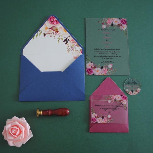 greeting cards 10pcs customize print flowers acrylic burgundy wedding invitation card, envelope flower wholesale and retailers
greeting cards 10pcs customize print flowers acrylic burgundy wedding invitation card, envelope flower wholesale and retailers