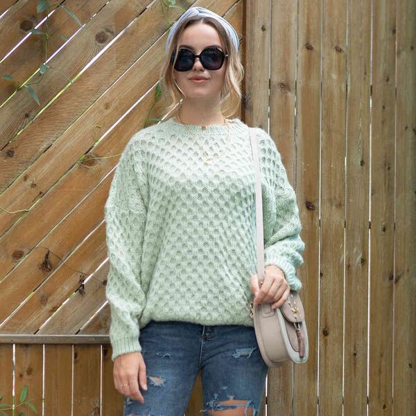 fashion sweater fine woolen 2021 autumn leisure pullover round neck long sleeve mesh women's t-shirt, White;black
fashion sweater fine woolen 2021 autumn leisure pullover round neck long sleeve mesh women's t-shirt, White;black