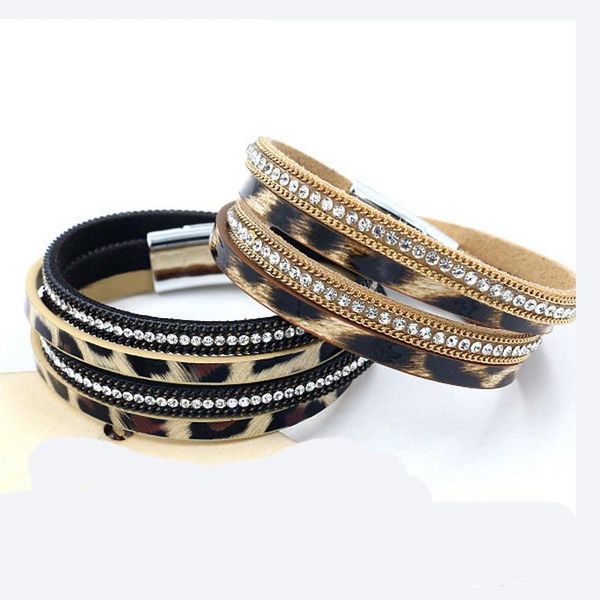 tennis selling products 2021 leopard sprint rhinestone wrap bracelet with stainless steel magnetic buckle jb0454, Golden;silver
tennis selling products 2021 leopard sprint rhinestone wrap bracelet with stainless steel magnetic buckle jb0454, Golden;silver