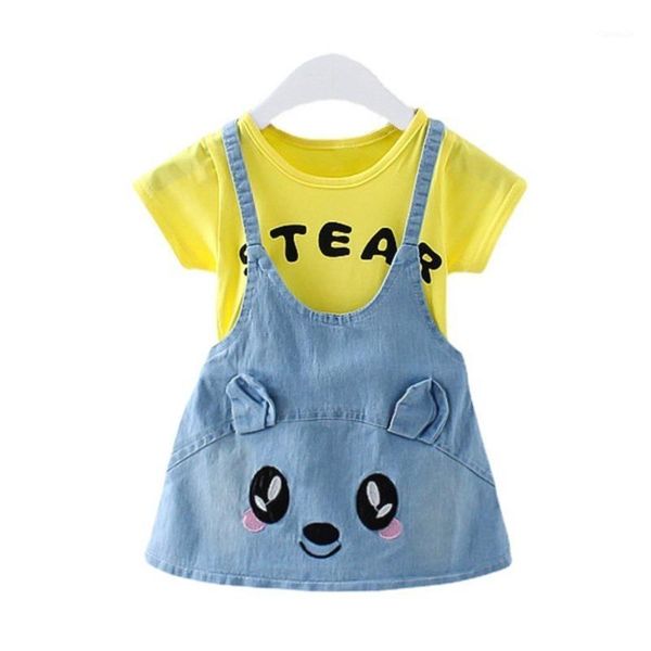 girl's dresses children cotton clothing baby clothes girls cute dress summer kids cowboy belt short sleeve fashion toddler sportswear, Red;yellow
girl's dresses children cotton clothing baby clothes girls cute dress summer kids cowboy belt short sleeve fashion toddler sportswear, Red;yellow