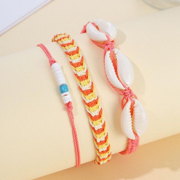 charm bracelets colorful enamel seashell bracelet shells waxed thread handcrafted bohemian surf friendship anklet, Golden;silver
charm bracelets colorful enamel seashell bracelet shells waxed thread handcrafted bohemian surf friendship anklet, Golden;silver