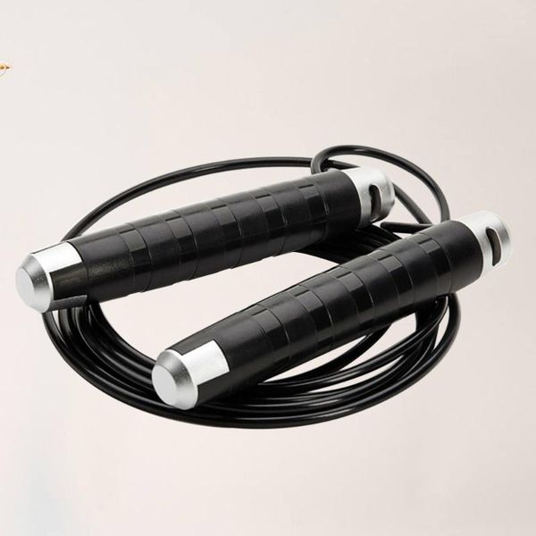 exercise jump rope fitness bearing skipping ropes gym workout equipment for men (black, opp package)
exercise jump rope fitness bearing skipping ropes gym workout equipment for men (black, opp package)