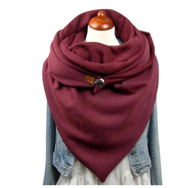 scarves design retro winter fashion warm women solid polyester button soft wrap casual female multi-purpose shawl scarf, Blue;gray
scarves design retro winter fashion warm women solid polyester button soft wrap casual female multi-purpose shawl scarf, Blue;gray