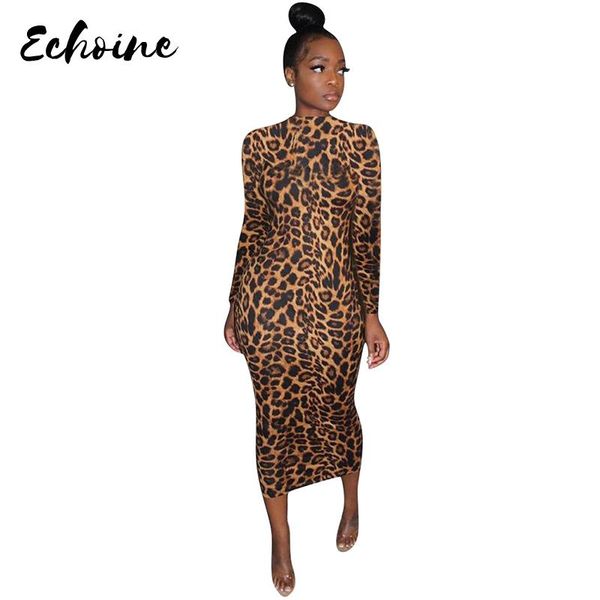 casual dresses echoine long sleeve high neck leopard print bodycon midi dress 2021 autumn winter women fashion christmas party clothes, Black;gray
casual dresses echoine long sleeve high neck leopard print bodycon midi dress 2021 autumn winter women fashion christmas party clothes, Black;gray