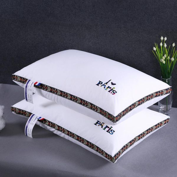 pillow home furnishing feather velvet soft five-star el three-dimensional neck protector household washable core
pillow home furnishing feather velvet soft five-star el three-dimensional neck protector household washable core