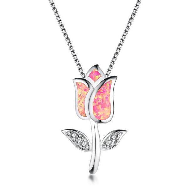 pendant necklaces ufooro rose necklace pink opal sweet couple jewelry for women love gift valentine's day 2021, Silver
pendant necklaces ufooro rose necklace pink opal sweet couple jewelry for women love gift valentine's day 2021, Silver