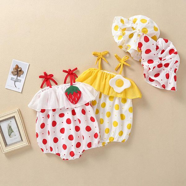 rompers born baby girls bodysuit summer ruffled strap off shoulder dot print bodysuits hat sets infant girl clothes 0-24 months, Blue
rompers born baby girls bodysuit summer ruffled strap off shoulder dot print bodysuits hat sets infant girl clothes 0-24 months, Blue