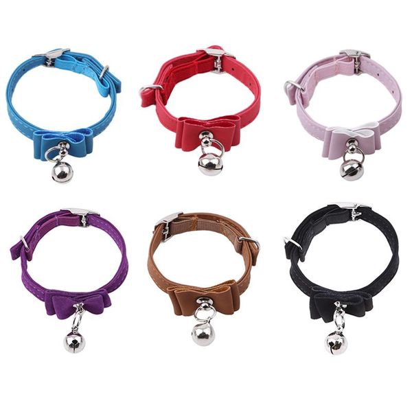 dog collars & leashes puppy pet bowknot adjustable leather cat kitten pu with bell necklace pup bow tie accessories
dog collars & leashes puppy pet bowknot adjustable leather cat kitten pu with bell necklace pup bow tie accessories