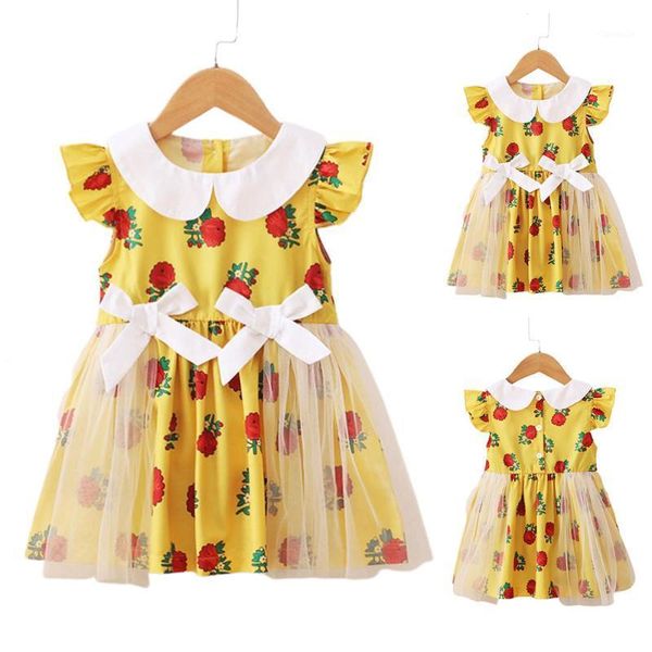 clothing sets baby girl kids dress short sleeve floral printing clothes summer holiday, White
clothing sets baby girl kids dress short sleeve floral printing clothes summer holiday, White