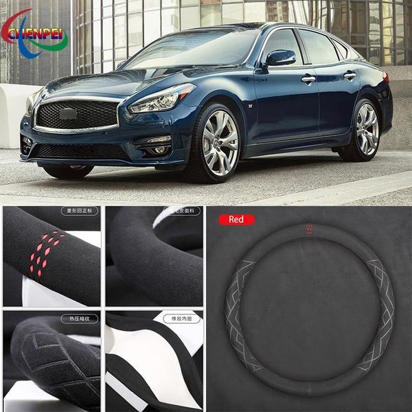 steering wheel covers non-slip breathable car suede cover for infiniti series q50 q60 q70 qx50 q30 g m qx80 interior accessories
steering wheel covers non-slip breathable car suede cover for infiniti series q50 q60 q70 qx50 q30 g m qx80 interior accessories