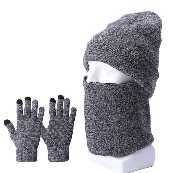 cycling caps & masks winter beanie set double-layer knitted hat neck warmer gloves velvet lined cap for men women (grey/black)
cycling caps & masks winter beanie set double-layer knitted hat neck warmer gloves velvet lined cap for men women (grey/black)