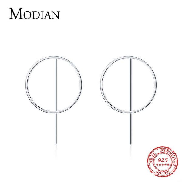 minimalist simple circle silver drop earrings real 925 sterling line fashion dangle ear for women party jewelry 210707
minimalist simple circle silver drop earrings real 925 sterling line fashion dangle ear for women party jewelry 210707