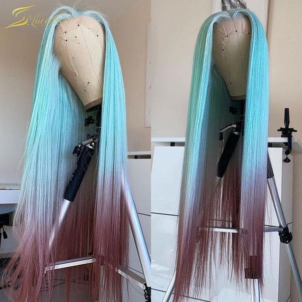 lace wigs hd transparent ombre light blue dark red frontal wig bone straight colored human hair preplucked made by 613 blonde, Black;brown
lace wigs hd transparent ombre light blue dark red frontal wig bone straight colored human hair preplucked made by 613 blonde, Black;brown
