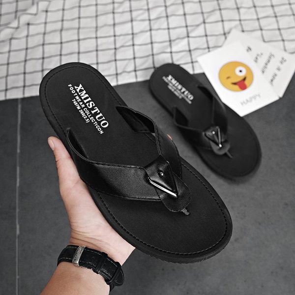 slippers summer mens luxury soft bottom non-slip lightweight male flip flops beach shoes flats zapatillas casa hombre oclz, Black
slippers summer mens luxury soft bottom non-slip lightweight male flip flops beach shoes flats zapatillas casa hombre oclz, Black
